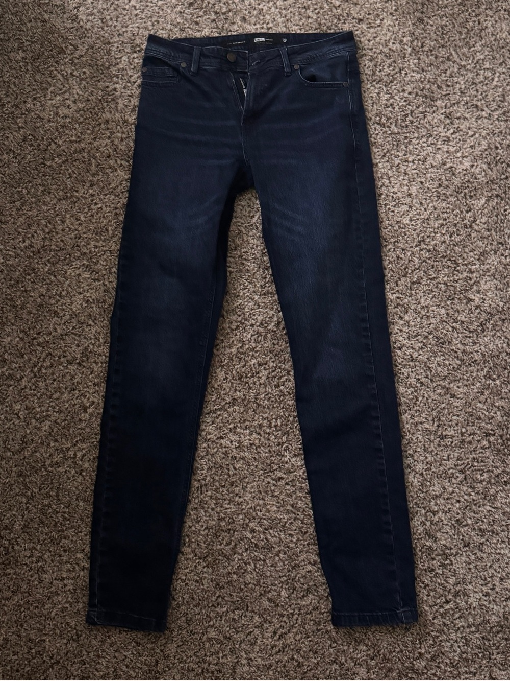 Slim Fit Men's Dark Blue Jeans
